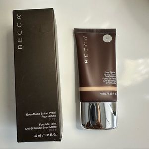 Becca Ever- Matte Shine Proof Foundation. New in Box